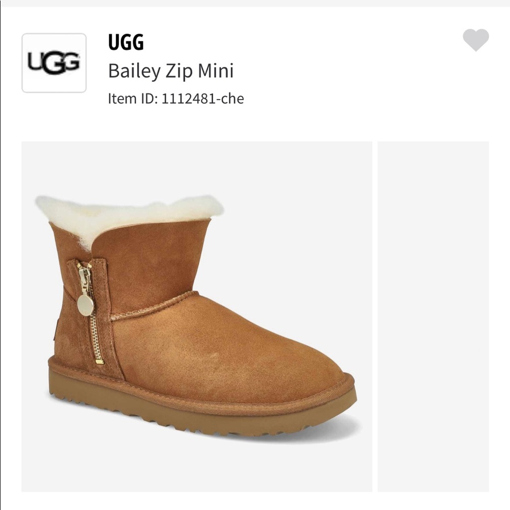 UGG Bailey zip mini